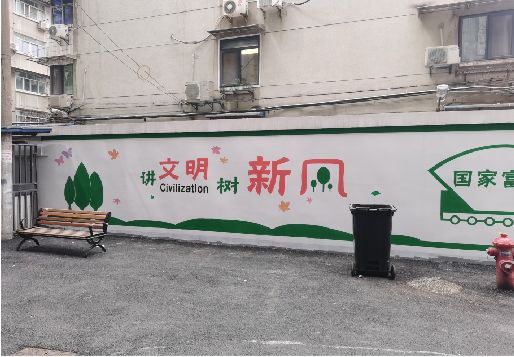 宜黄社区墙绘